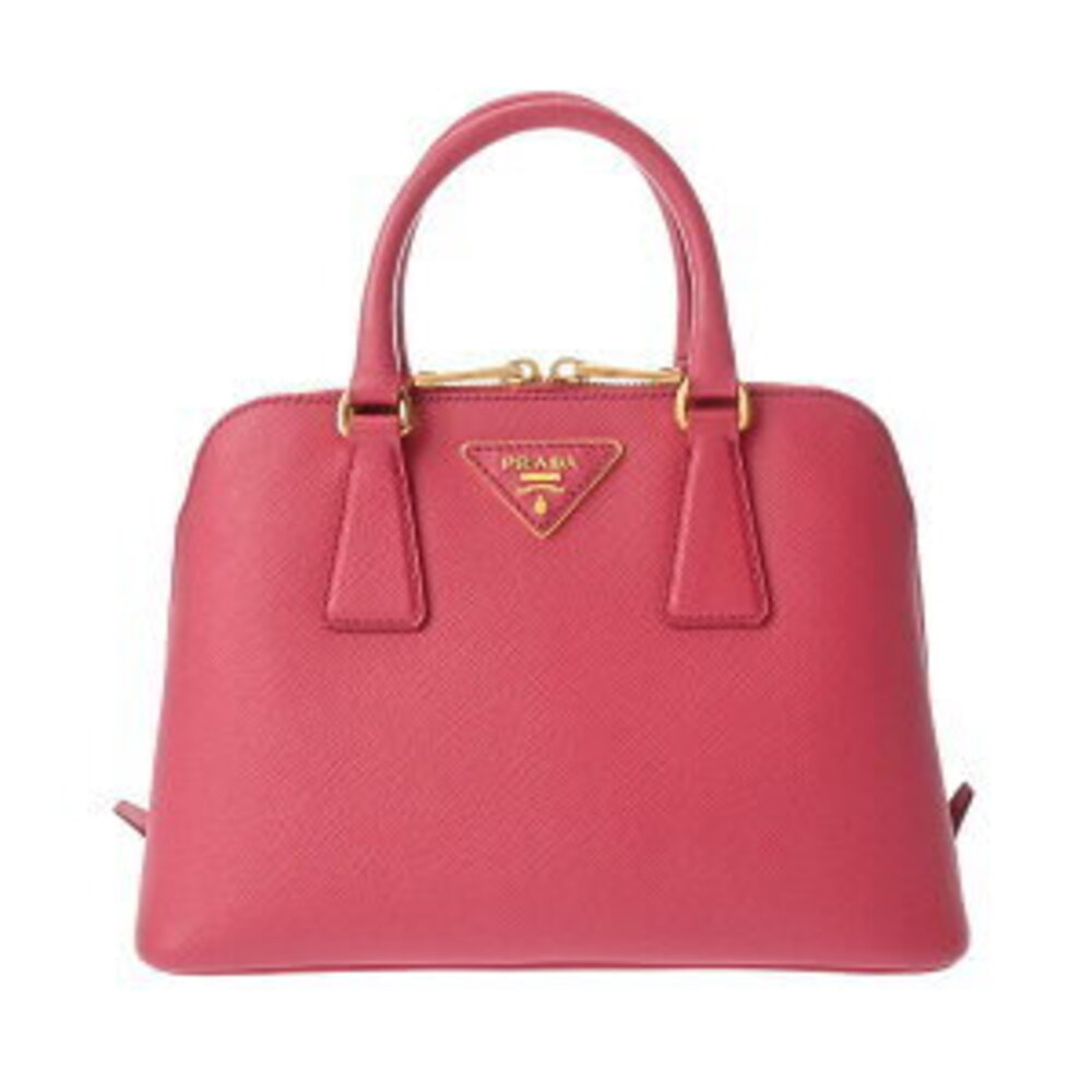 Prada handbag pink Saffiano leather bag